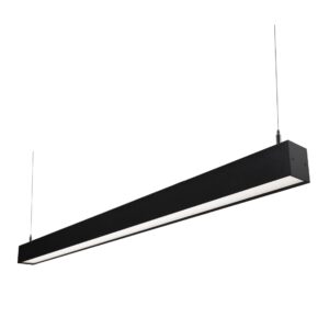 Lineal Led Negro 5070 40w Calido 3000k Driver Osram Modelo Constanz