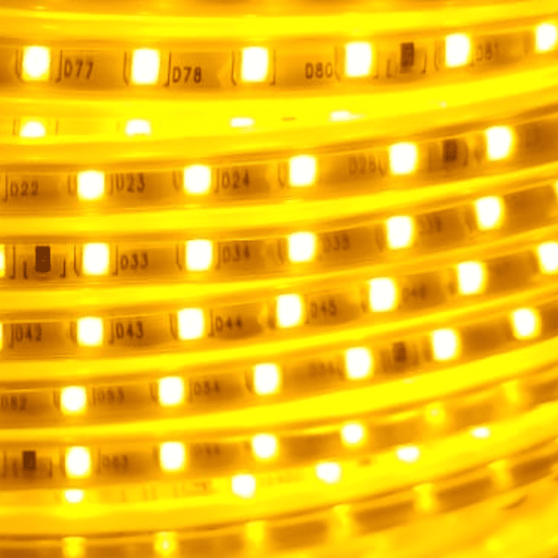 Cinta Led 220v Dorado 2835 Interior Exterior Corte Cada 1 Metro - Imagen 4