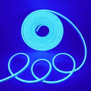 Cinta Led 12v Azul Neon Interior Exterior Corte Cada 3cm