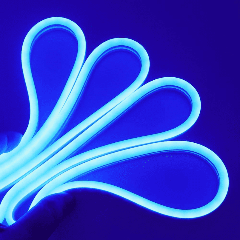 Cinta Led 12v Azul Neon Interior Exterior Corte Cada 3cm - Imagen 3