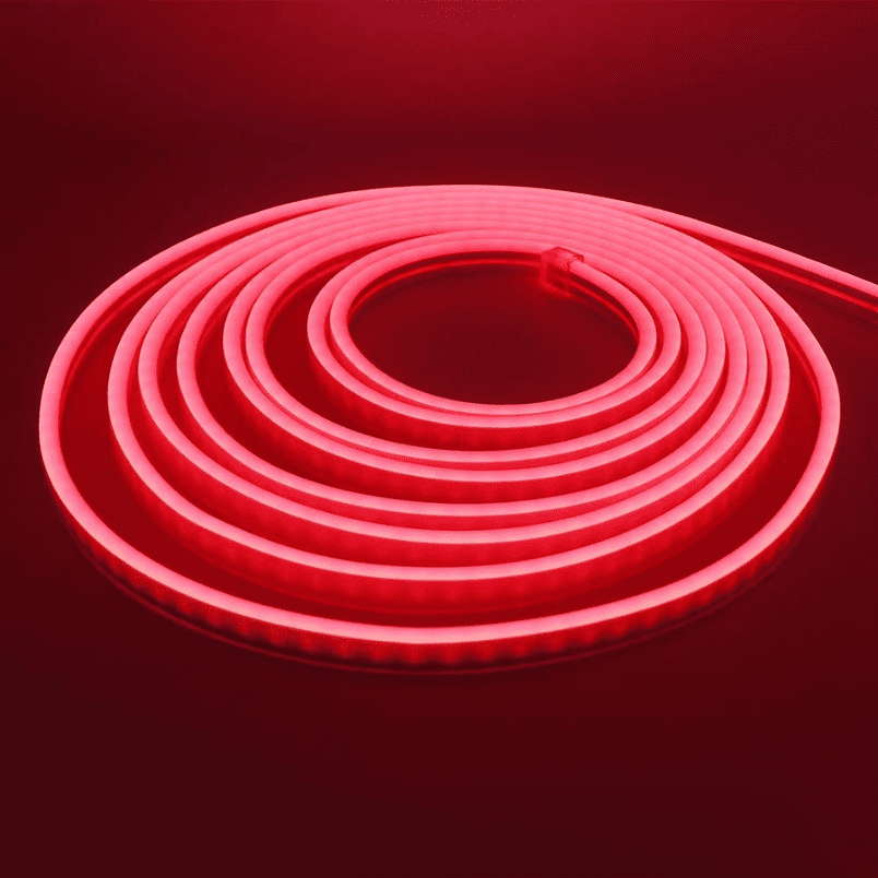 Cinta Led 12v Rojo Neon Interior Exterior Corte Cada 3cm - Imagen 2