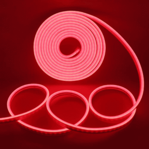 Cinta Led 12v Rojo Neon Interior Exterior Corte Cada 3cm
