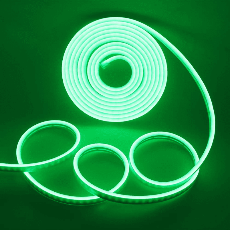 Cinta Led 12v Verde Neon Interior Exterior Corte Cada 3cm