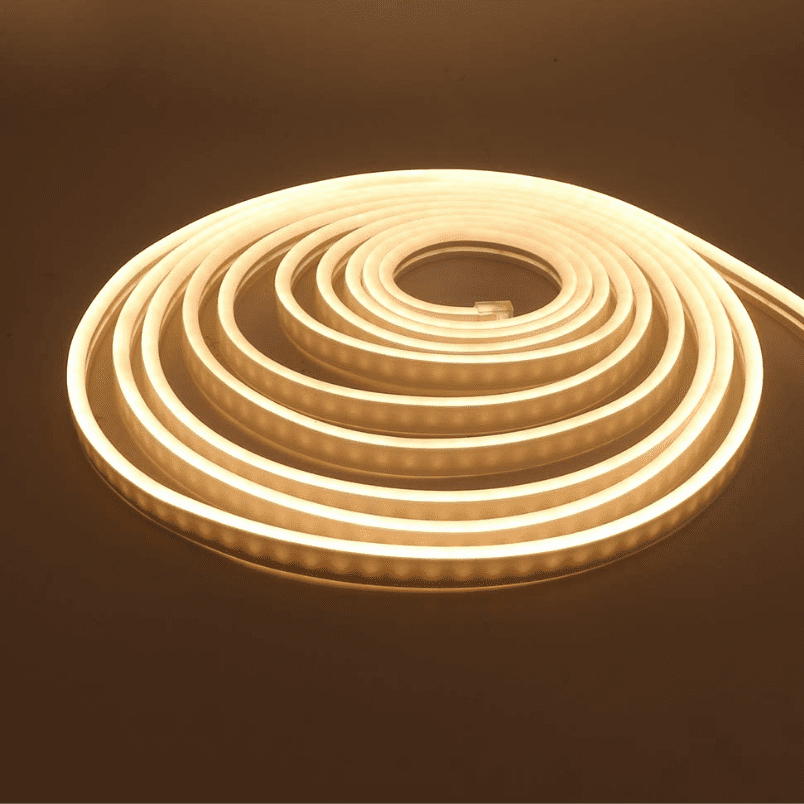 Cinta Led 220v Blanca Calida Neon 3000k Interior Exterior Corte Cada 1 Metro - Imagen 2