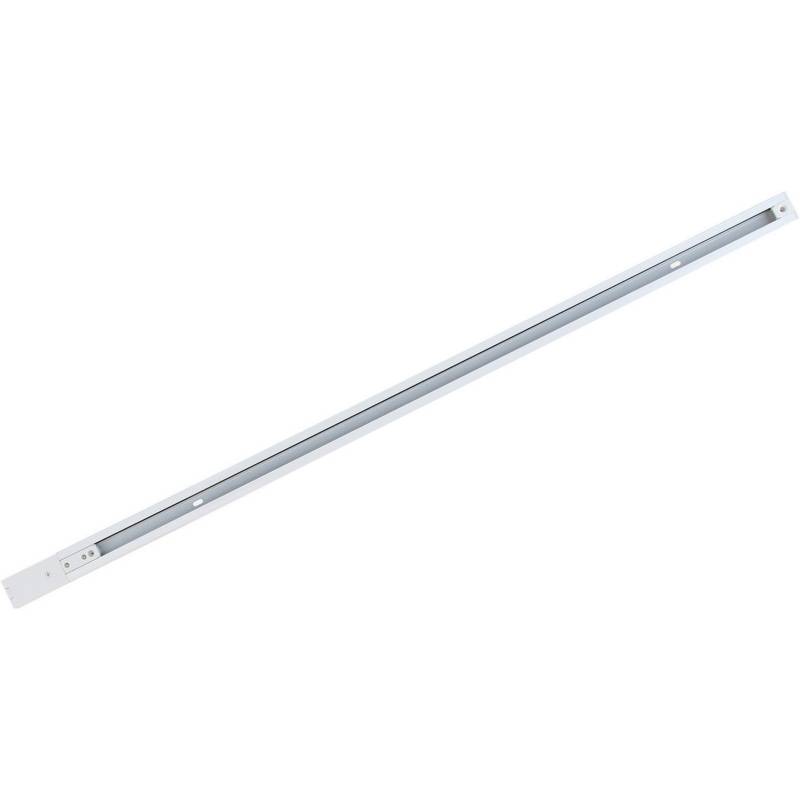 Riel Monofasico 1 Metro Blanco Modelo Paladio