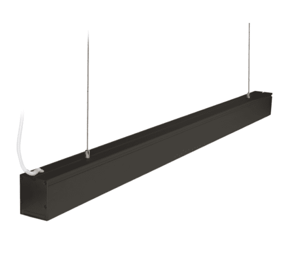 Lineal Led Negro 5070 40w Calido 3000k Driver Osram Modelo Constanz - Imagen 2