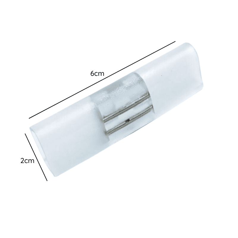 Accesorio Conector Tipo I Para Cinta Neon 12v 24v 220v Paquete De 100 Und - Imagen 2