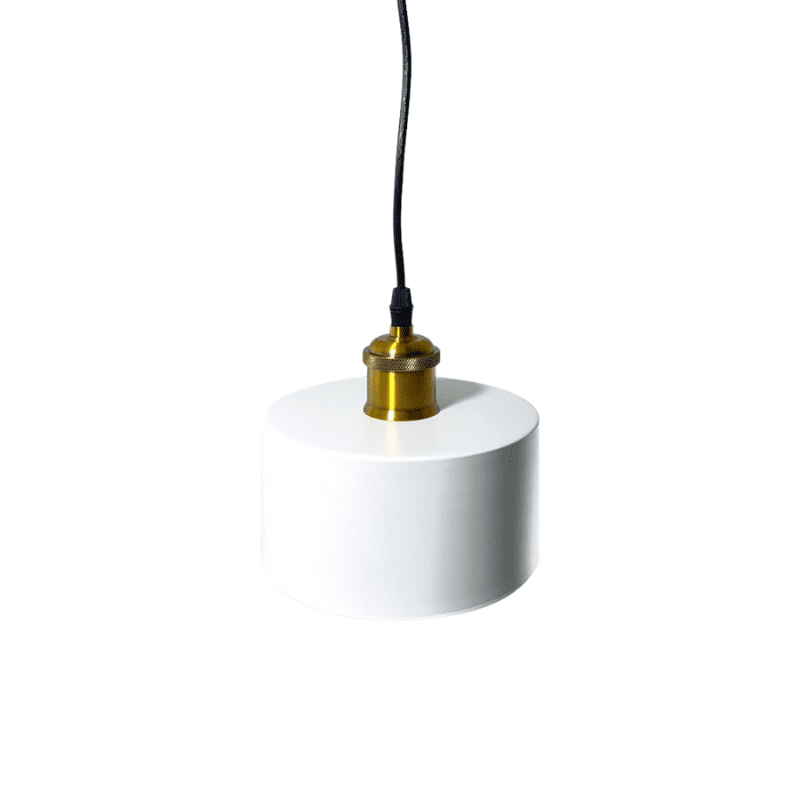 Lampara De Techo Blanca A Riel Porta Ampolleta E27 Modelo Morava - Imagen 5
