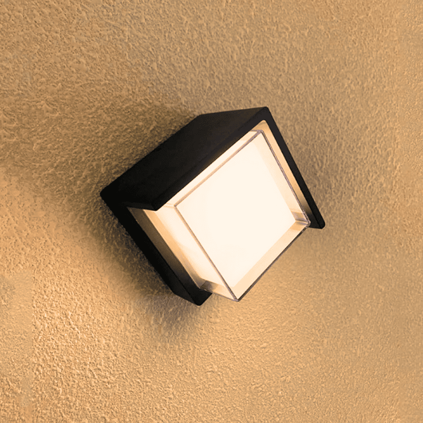 Aplique Led Plastico Cuadrado 3000k Ip 54 - Imagen 6