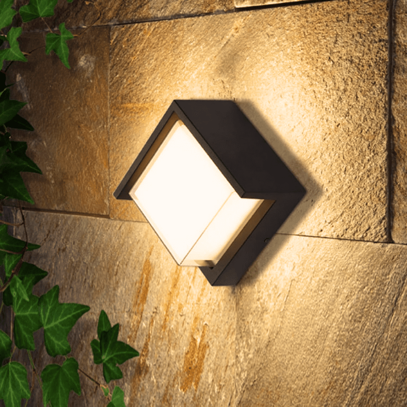 Aplique Led Plastico Cuadrado 3000k Ip 54 - Imagen 7