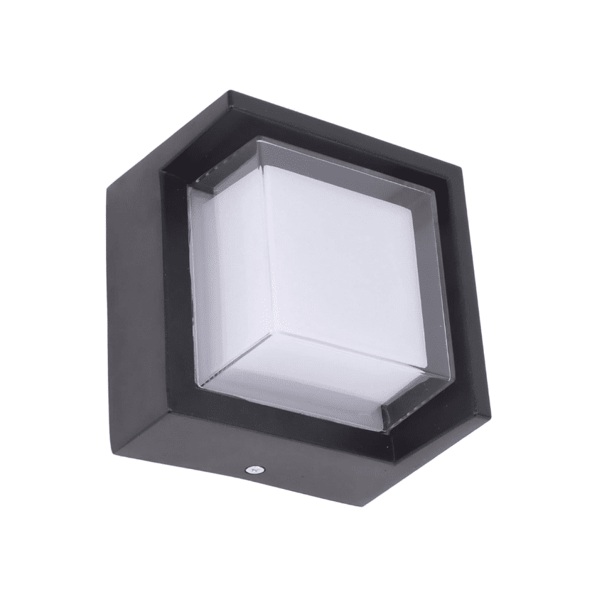 Aplique Led Plastico Cuadrado 3000k Ip 54 - Imagen 2