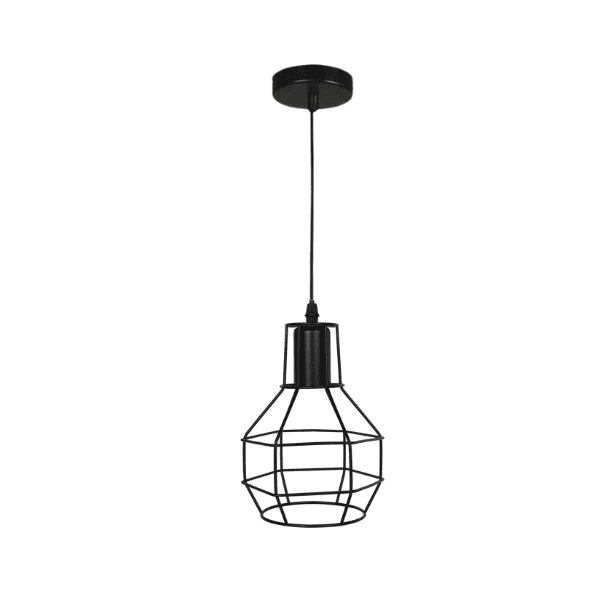 Lampara De Techo Porta Ampolleta E27 Modelo Sirius Redondoonda