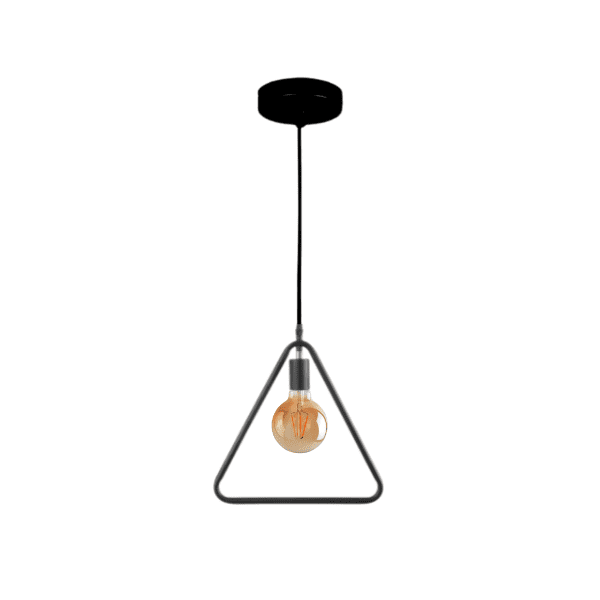 Lampara De Techo Porta Ampolleta E27 Modelo Arthur Und - Imagen 3
