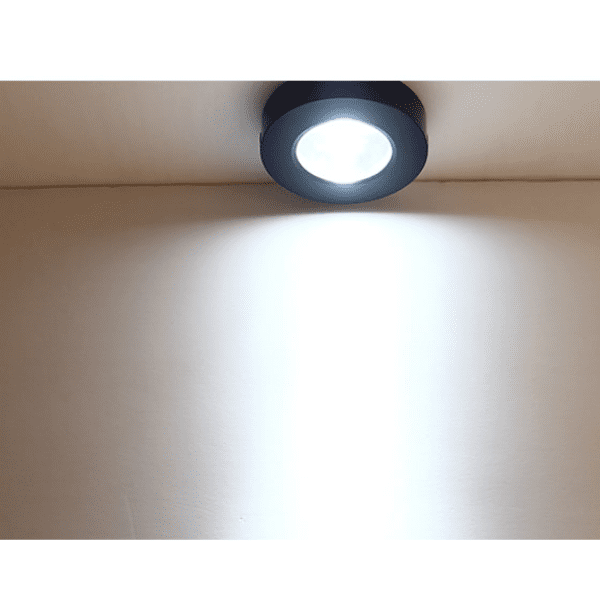 Panel Led Sobrepuesto Redondoondo Negro 5w Frio 6000k Modelo Olaf - Imagen 6