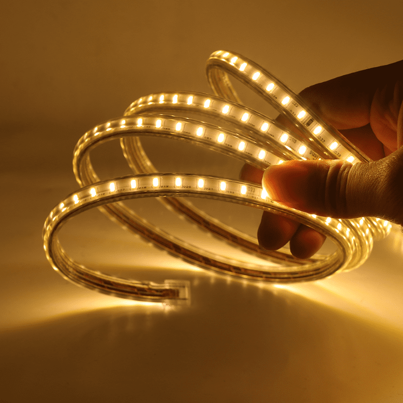Cinta Led Blanca Calida 3000k 2835 Interior Exterior 1 Metro - Imagen 2