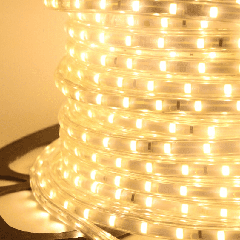 Cinta Led Blanca Calida 3000k 2835 Interior Exterior 1 Metro - Imagen 3