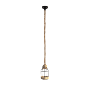 Lampara De Techo Porta Ampolleta E27 Modelo Becrux Ii