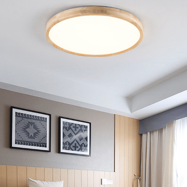 Lampara Redonda. 48w 400mm Urvi Mdf Clara 3000-4000-6000k C/Control - Imagen 4