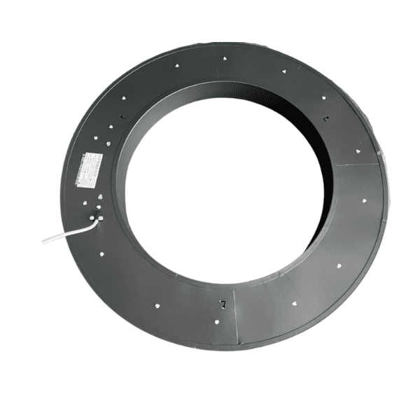 Lampara Led Moderna Colgante 36w 600mm Negra 6000k Modelo Redondoonda Abierta Svetla - Imagen 3