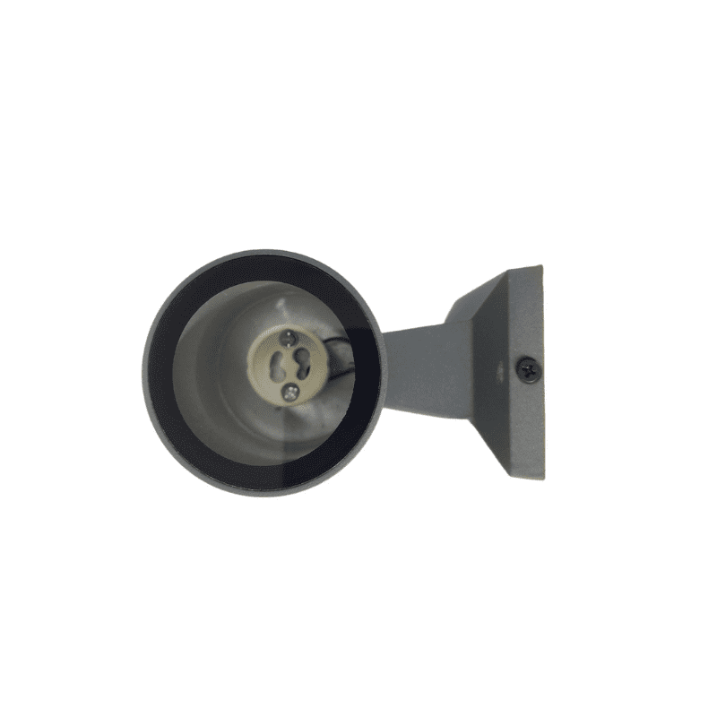 Aplique Led Exterior Gris Modelo Kapelle Cilindro Ip54 Simpleporta Gu10 - Imagen 4