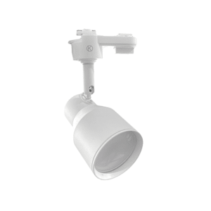 Foco Porta Gu10 Blanco A Riel Monofasico Modelo Elnath