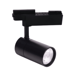 Foco Led A Riel Monofasico 20w 3000k Negro Modelo Altair-Zeroflicker A