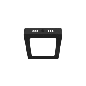 Panel Sobrepuesto Negro Pro Cuadrado 6w Neutro 4000k