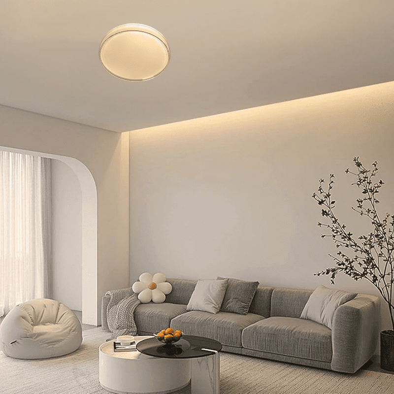 Lampara Led Sobrepuesta 24+24w Redondoonda 26cm Aspi Ii 3000k-4000k-6000k - Imagen 5