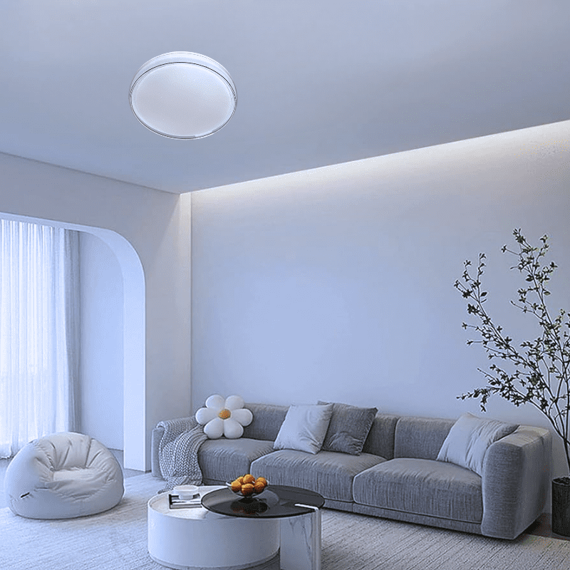 Lampara Led Sobrepuesta 24+24w Redondoonda 26cm Aspi Ii 3000k-4000k-6000k - Imagen 3