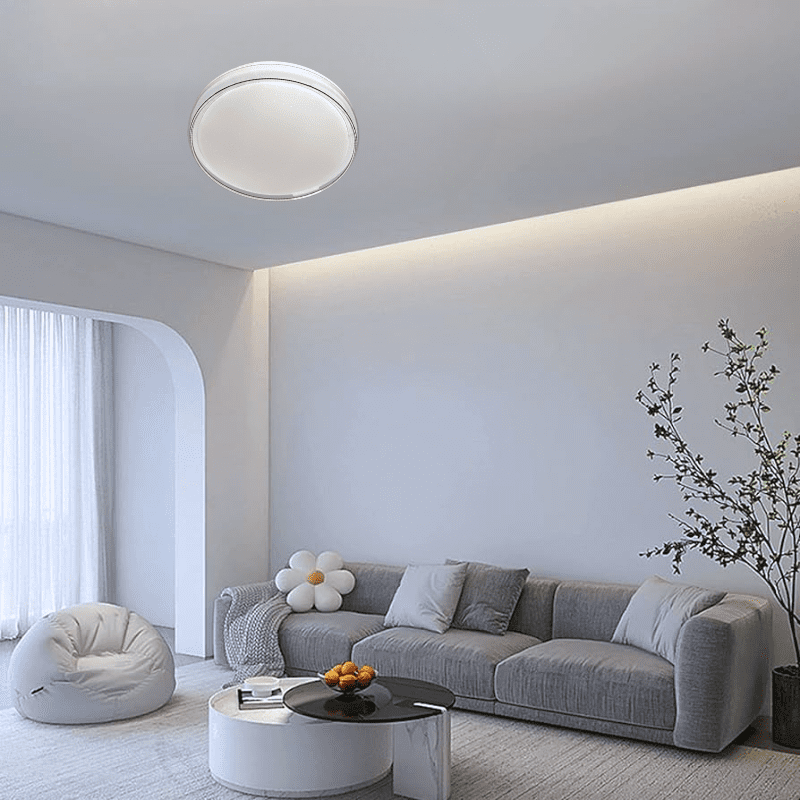 Lampara Led Sobrepuesta 24+24w Redondoonda 26cm Aspi Ii 3000k-4000k-6000k - Imagen 4