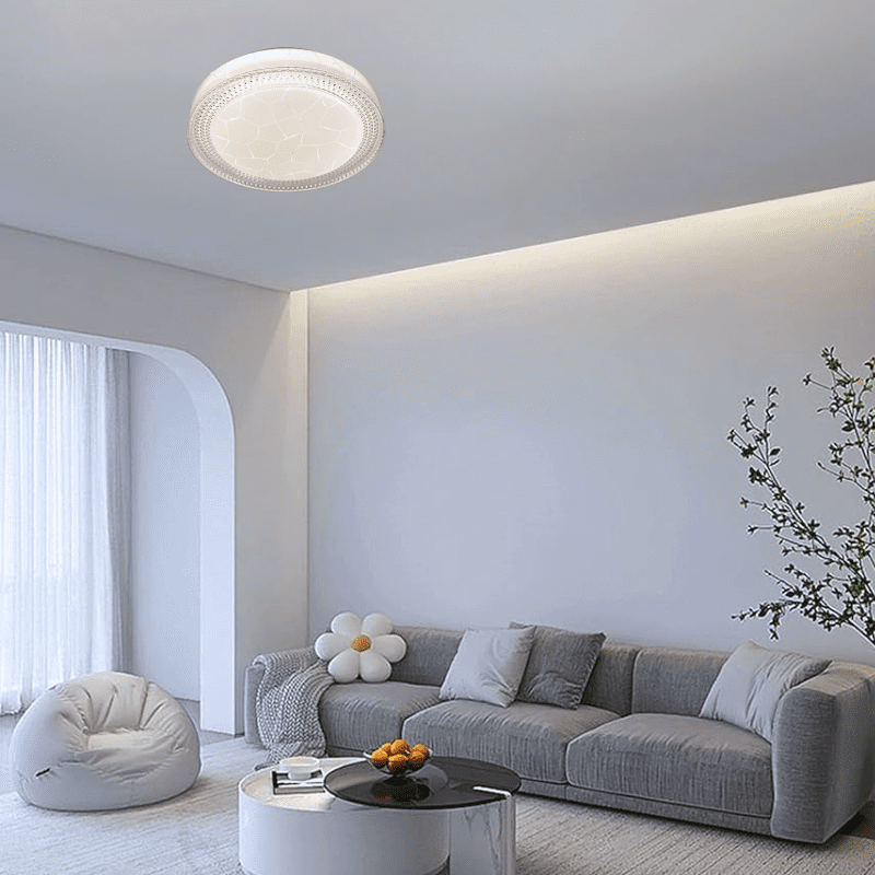Lampara Led Sobrepuesta 24+24w Redondoonda 26cm Aspi Iii 3000k-4000k-6000k - Imagen 5