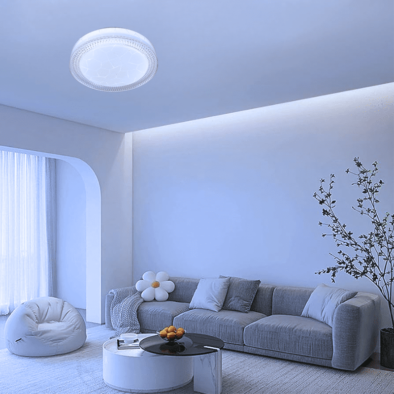 Lampara Led Sobrepuesta 24+24w Redondoonda 26cm Aspi Iii 3000k-4000k-6000k - Imagen 4