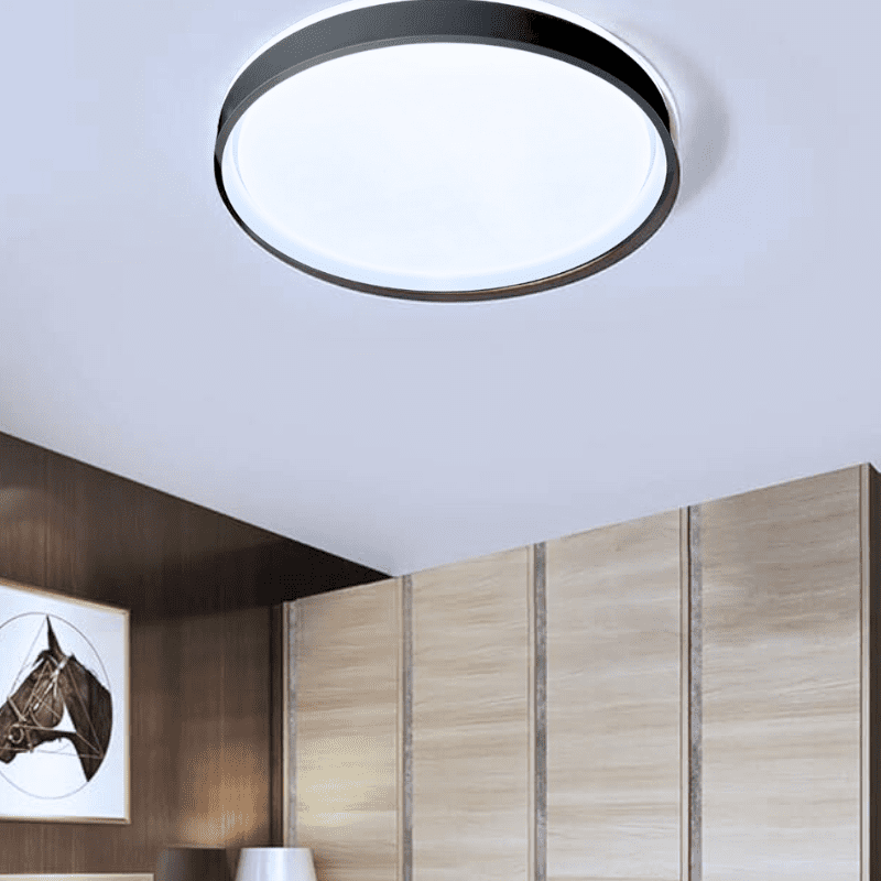 Lampara Led Sobrepuesta C/Control 48+48w Negra Taurus I 3000k-4000k-6000k - Imagen 5