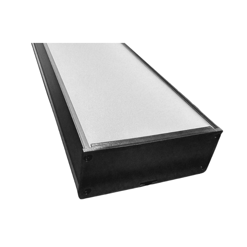Lineal Negro Abs 1200x100x40 48w 6000k Algol - Imagen 3