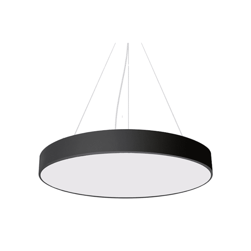 Lampara Led 45w Colgante 3000k Modelo Brihaspati Redondoonda Cerrada