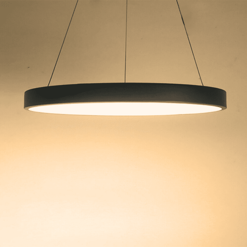 Lampara Led 45w Colgante 3000k Modelo Brihaspati Redondoonda Cerrada - Imagen 3