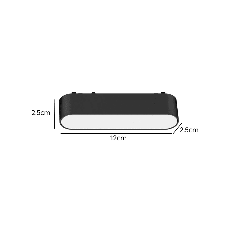 Foco Riel Magnetico Empav. Fijo 6w 48v 3000k Cygnus - Imagen 3