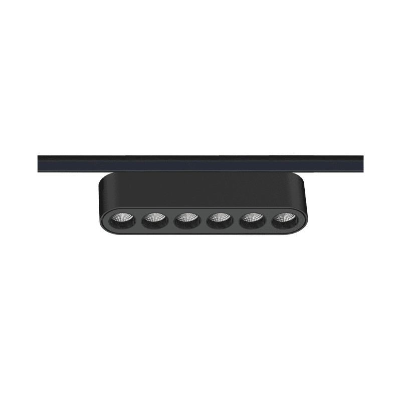 Foco Riel Magnetico 24° Cerrado Fijo 6w 48v 3000k Cygnus