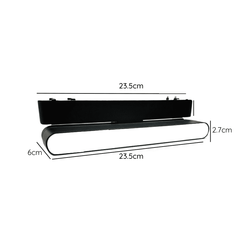 Foco Riel Magnetico Empav. Retractil 12w 48v 4000k Cygnus - Imagen 4