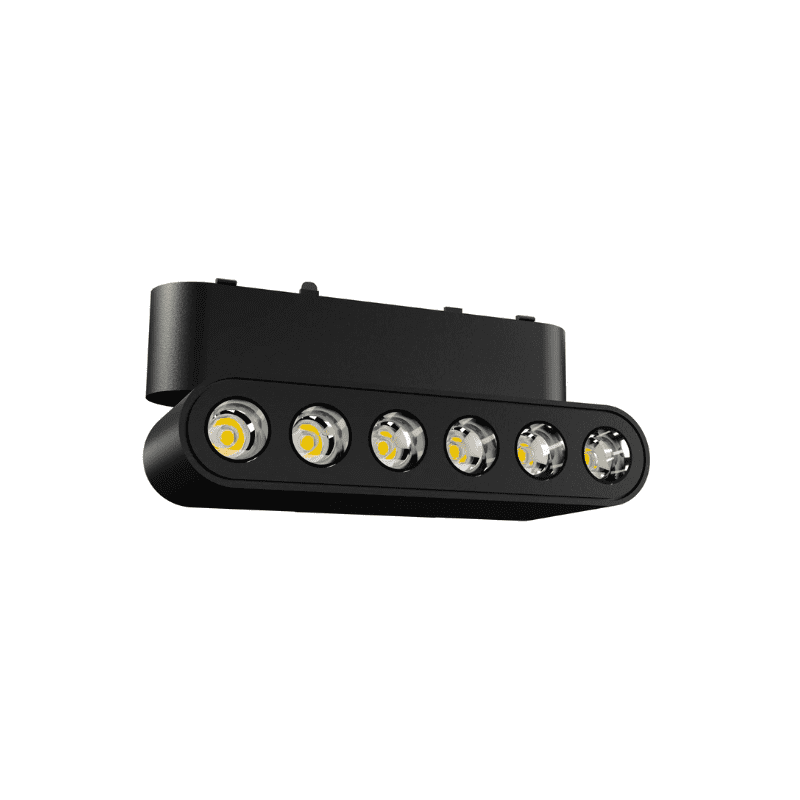 Foco Riel Magnetico 24° Cerrado Retractil 6w 48v 3000k Cygnus - Imagen 2