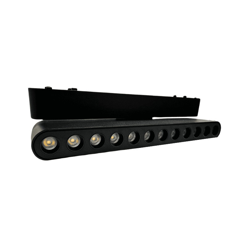 Foco Riel Magnetico 24° Cerrado Retractil 12w 48v 4000k Cygnus - Imagen 2