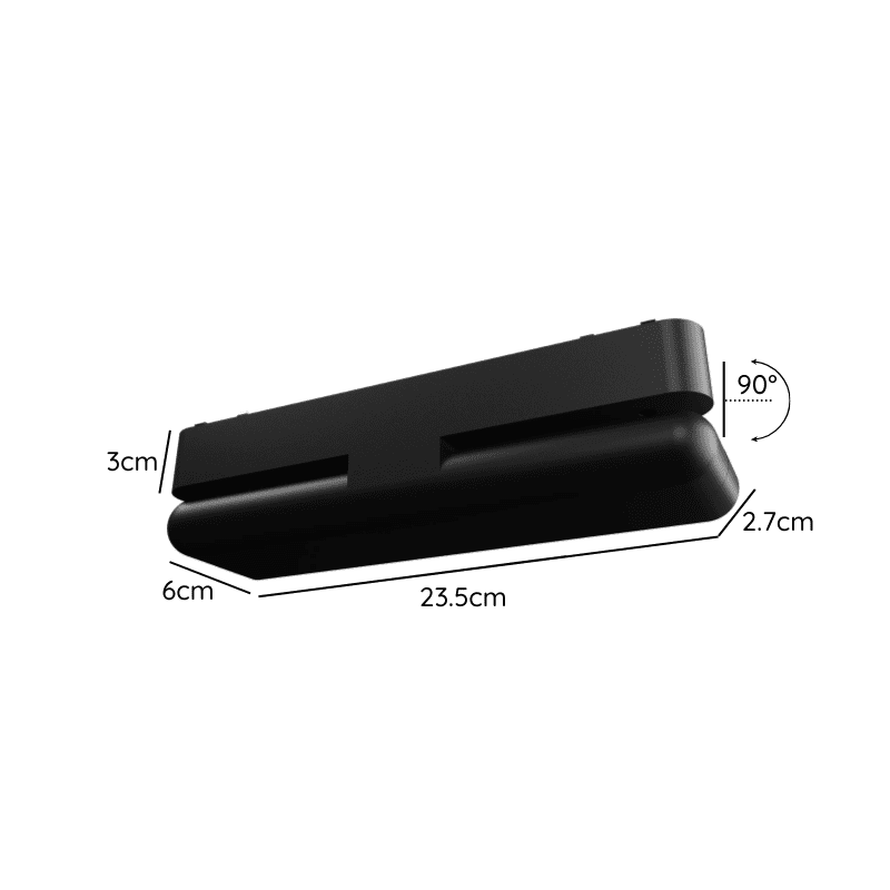 Foco Riel Magnetico 24° Retractil 12w 48v 3000k Cygnus - Imagen 4