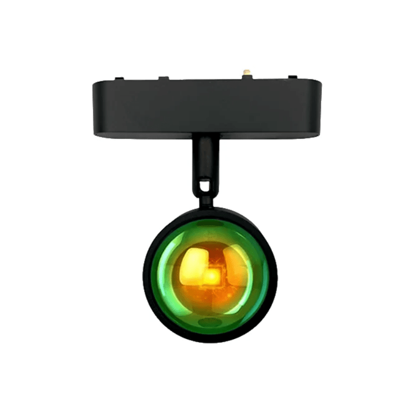Foco Riel Magnetico Lupa 10w 48v Rosa Amarillo Cygnus