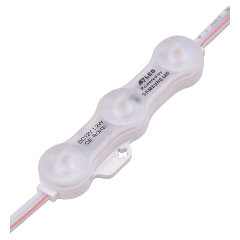 Modulo Led Dc12v 1.2w 3led Luz Fria 6500k Ip54 100pcs - Imagen 4