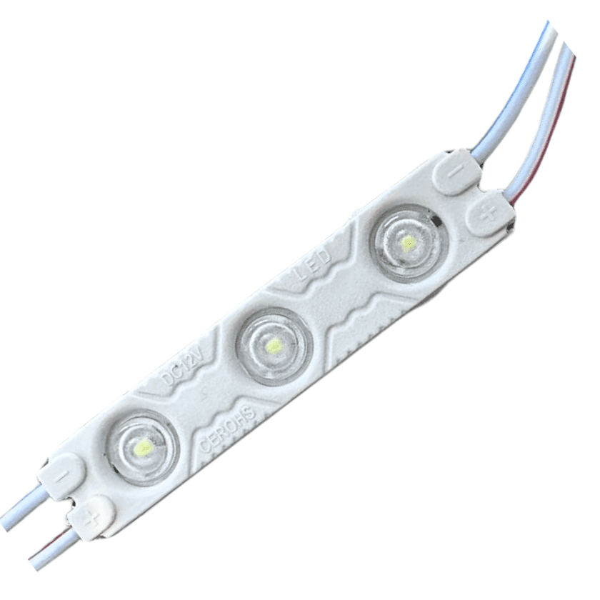 Modulo Led Dc12v 1w 3led Luz Fria 6500k Ip65 200pcs - Imagen 2