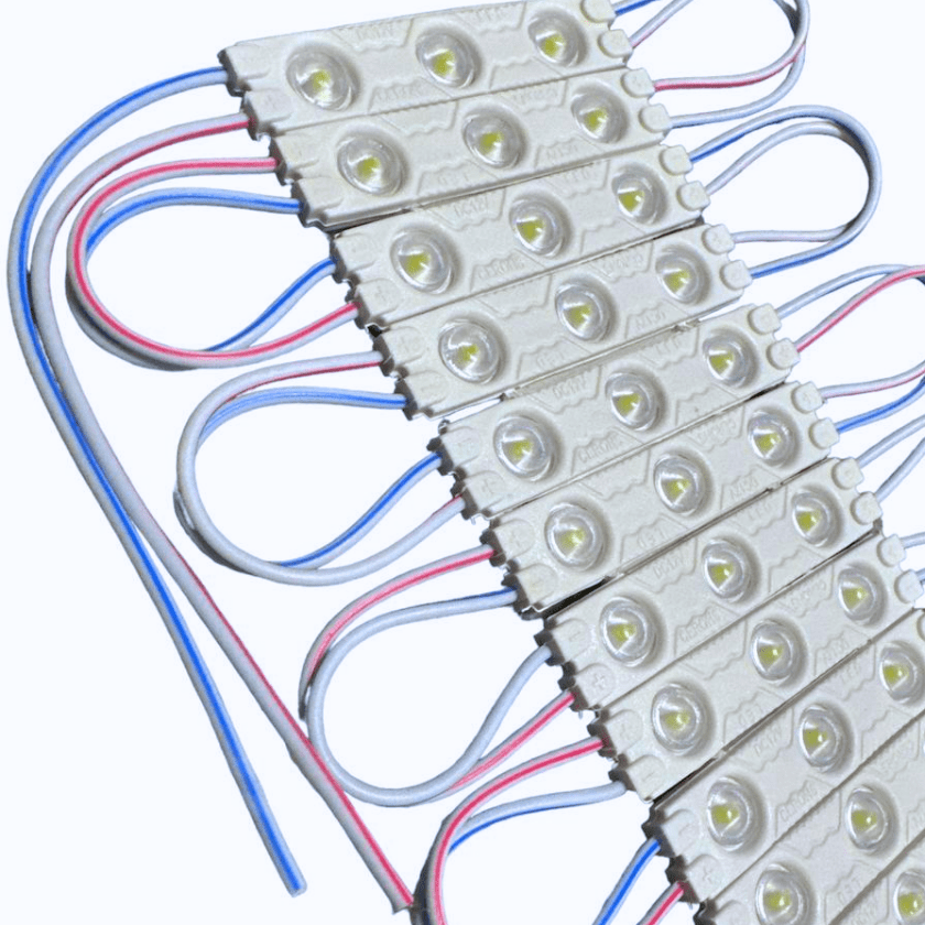 Modulo Led Dc12v 1w 3led Luz Fria 6500k Ip65 200pcs - Imagen 5