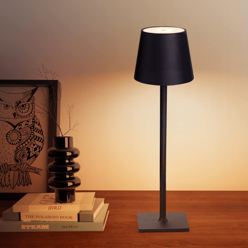 Lampara Recargable Negra 1w 5v 3k/4/6k Modelo Gliese - Imagen 4