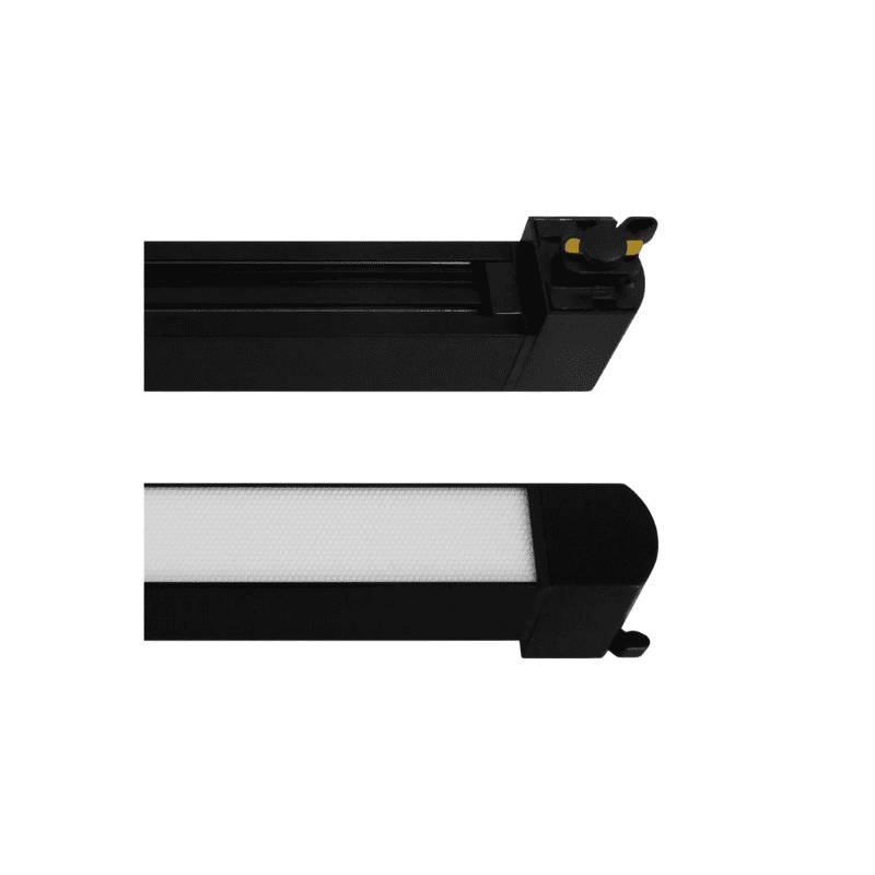Foco Riel Monofasico Negro Empavonado Movil 20w 220v 4000k Cygnus - Imagen 5