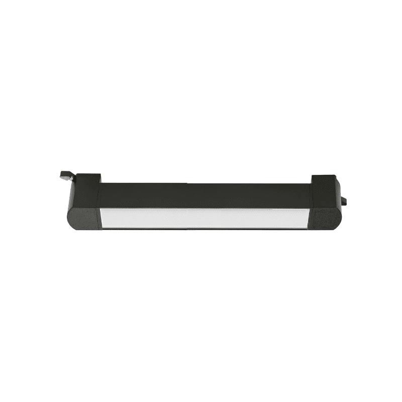Foco Riel Monofasico Negro Empavonado Movil 20w 220v 4000k Cygnus - Imagen 2