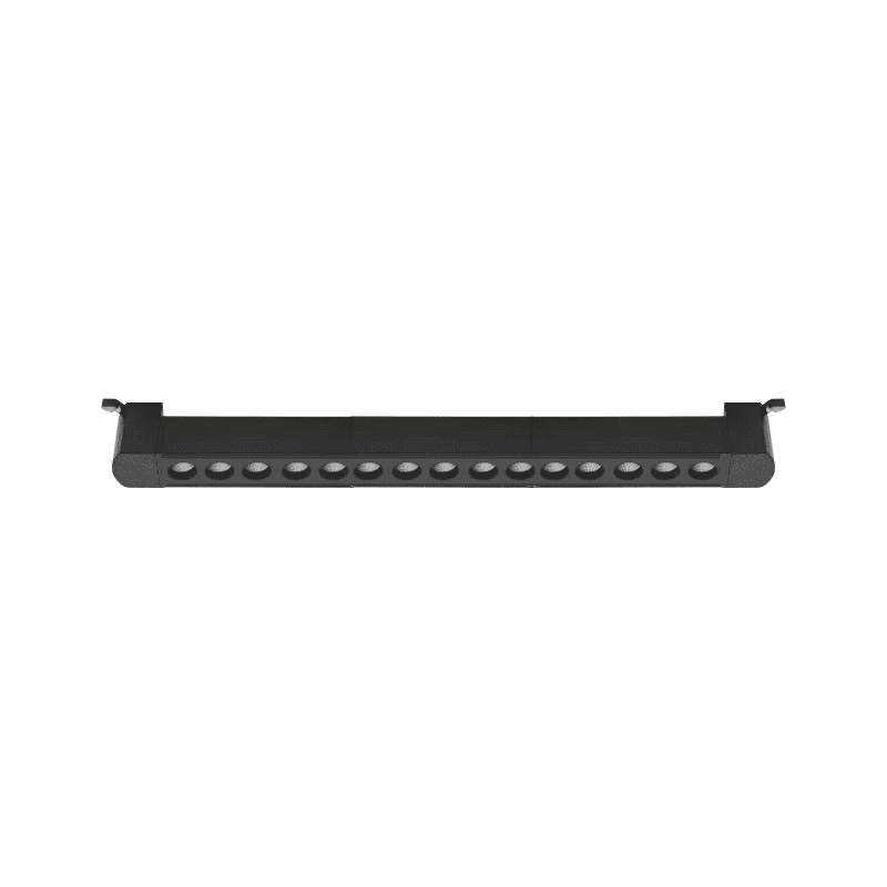 Foco Riel Monofasico Negro 24° Movil 30w 220v 3000k Cygnus - Imagen 2